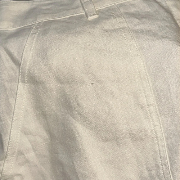 NWT Talbots linen full length button down skirt size 8p - Picture 6 of 7